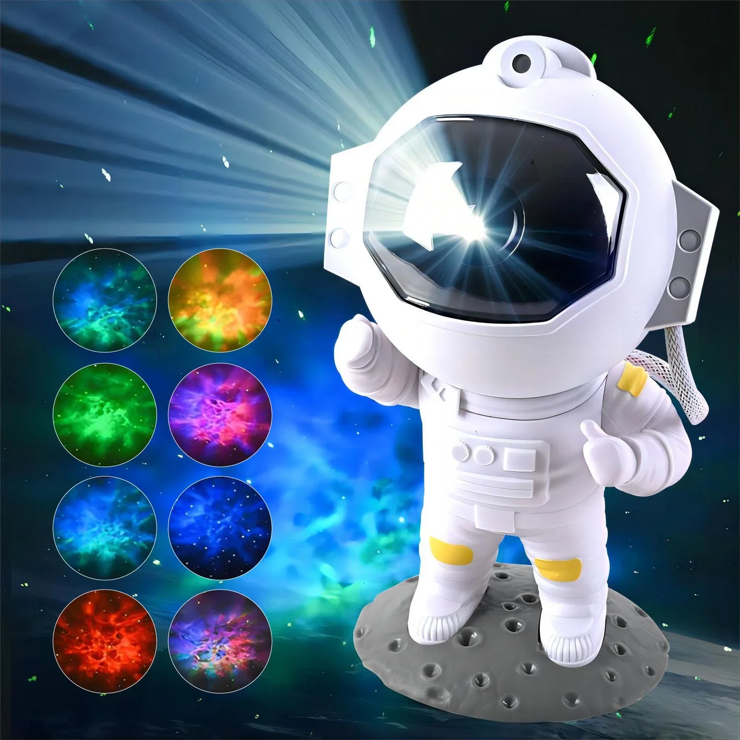 Astronaut Galaxy Projector Standing